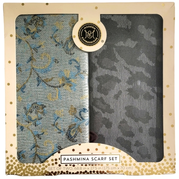 modern expressions scarf set